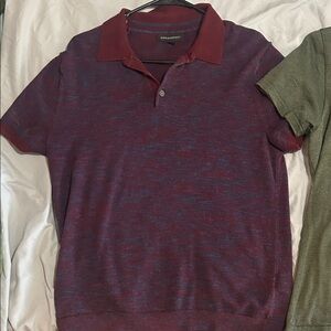 Banana Republic Burgundy Polo Shirt(Fits like Medium)